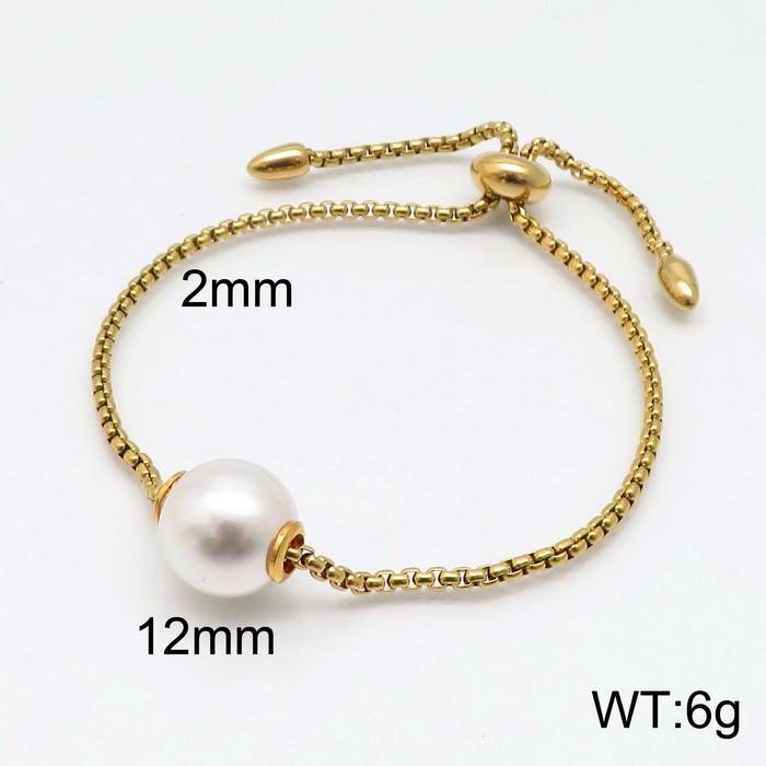 Pearl & Gold Bracelet