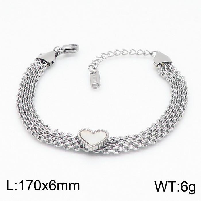 Heart Silver Bracelet