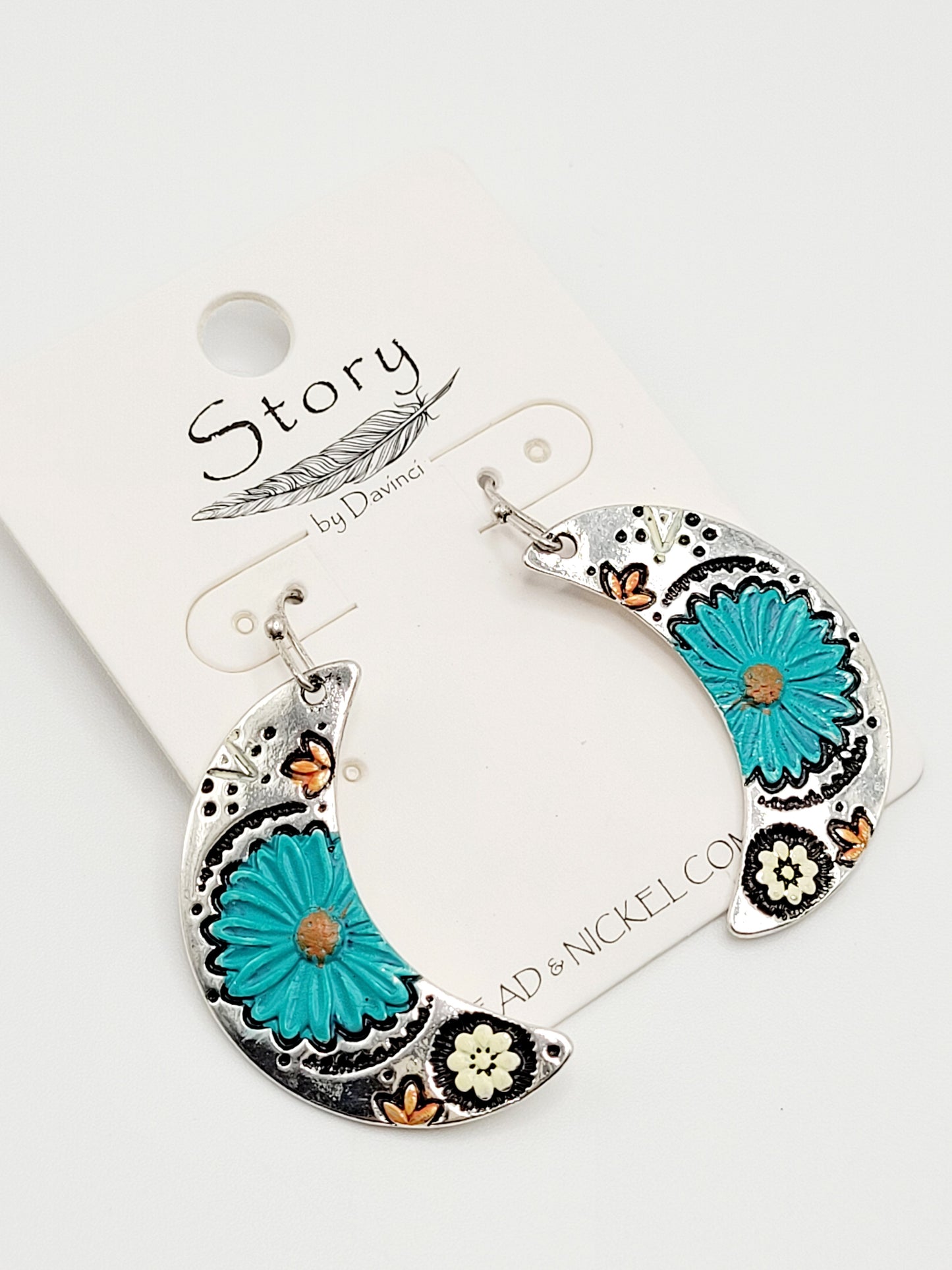 Moon earrings