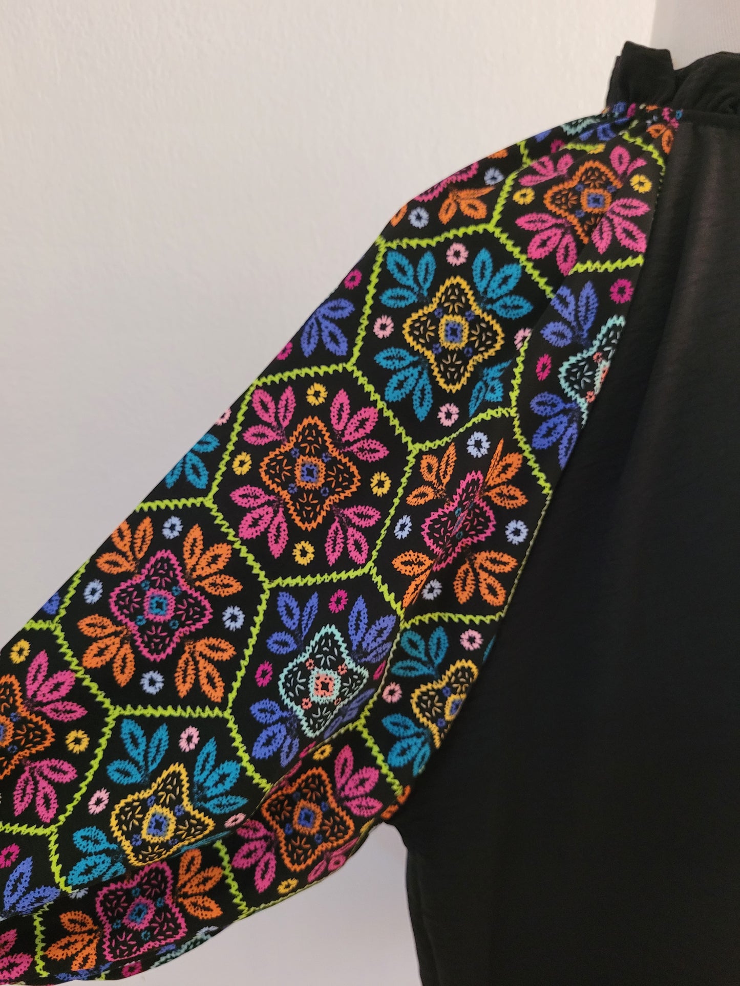Black Multi Top Plus