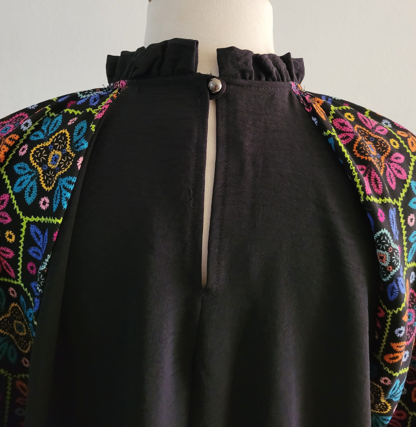 Black Multi Top Plus