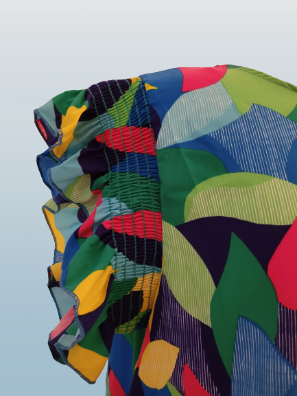 Geometric multicolor top Plus
