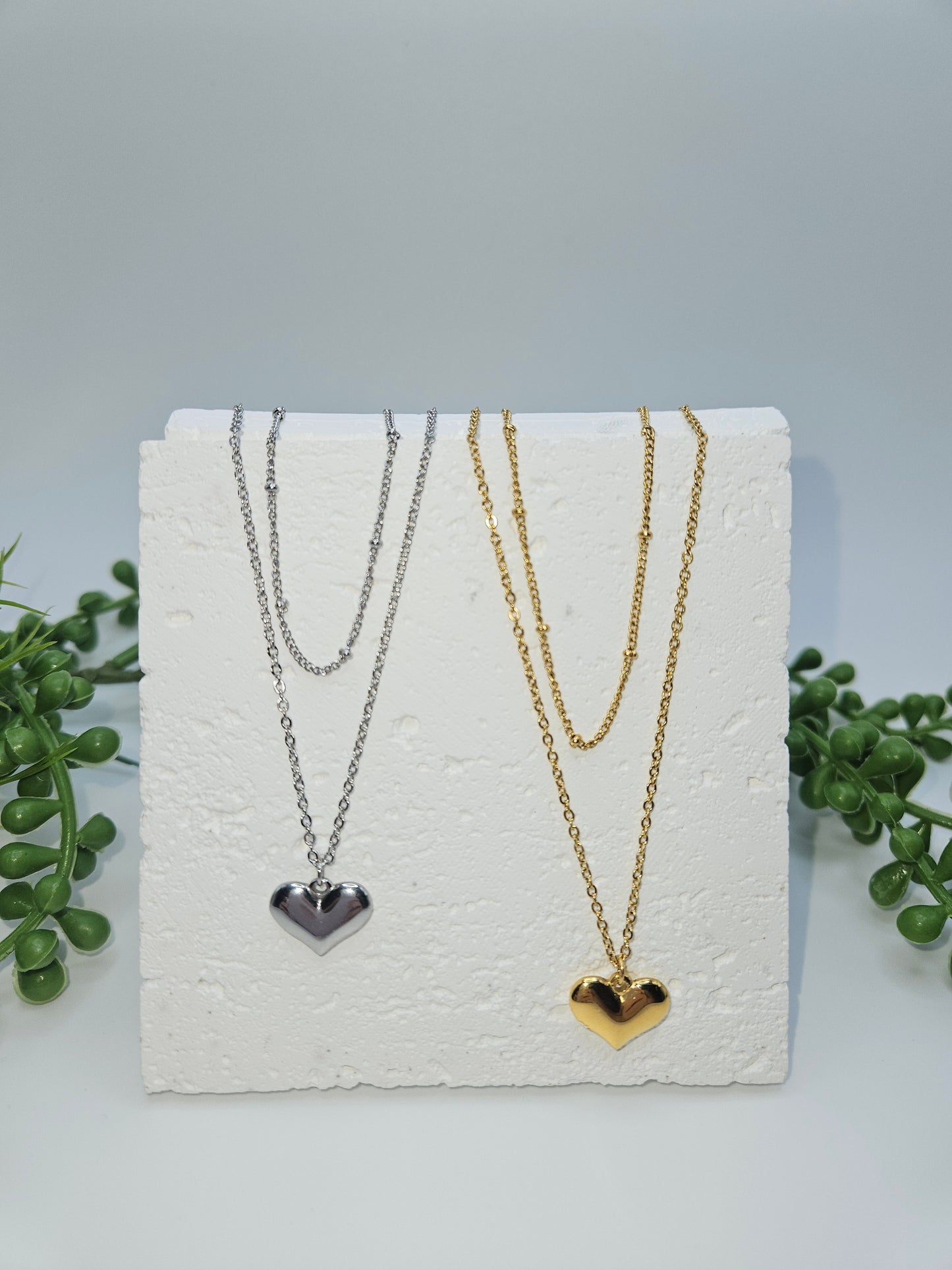 Double Heart Chains