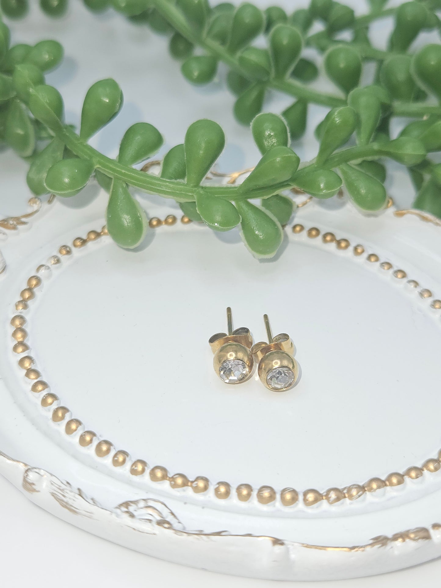Heart Gold & Red Set