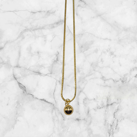 Gold Ball Chain
