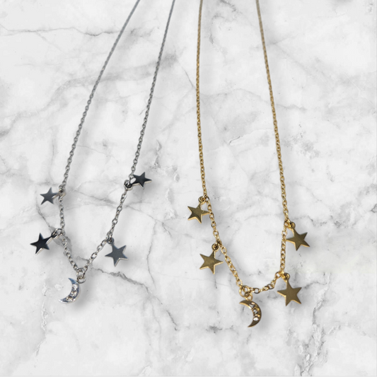 Moon & Stars Chain