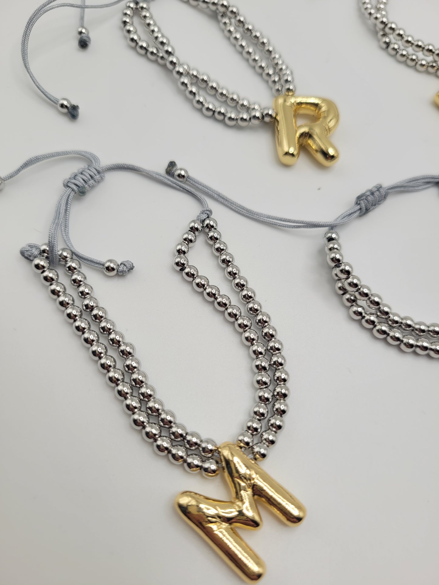 Pulseras letras