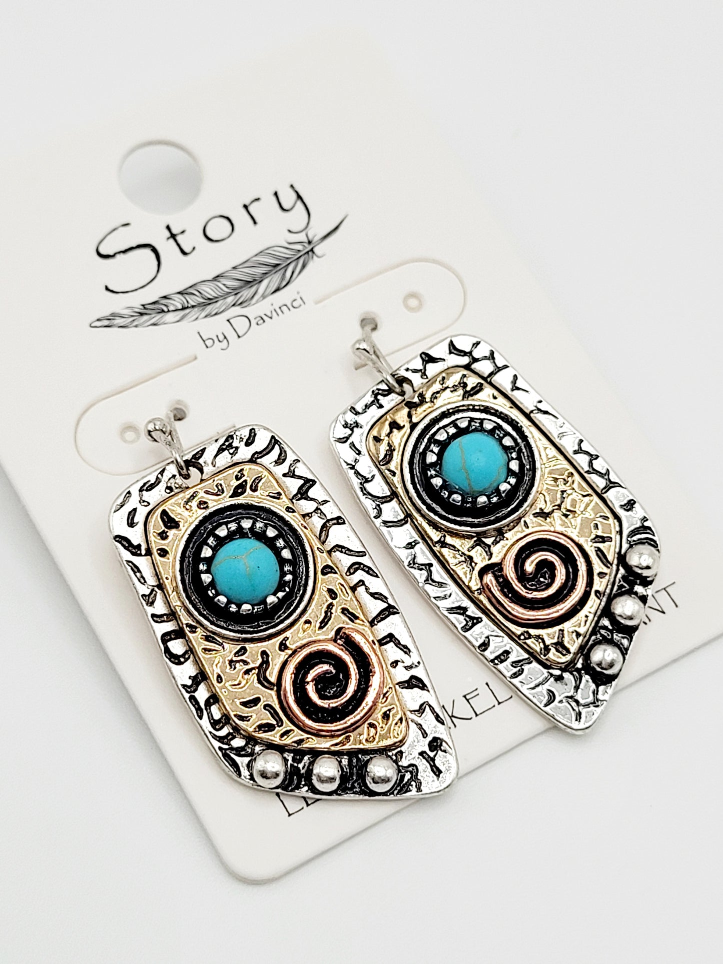 Vintage turquoise earring