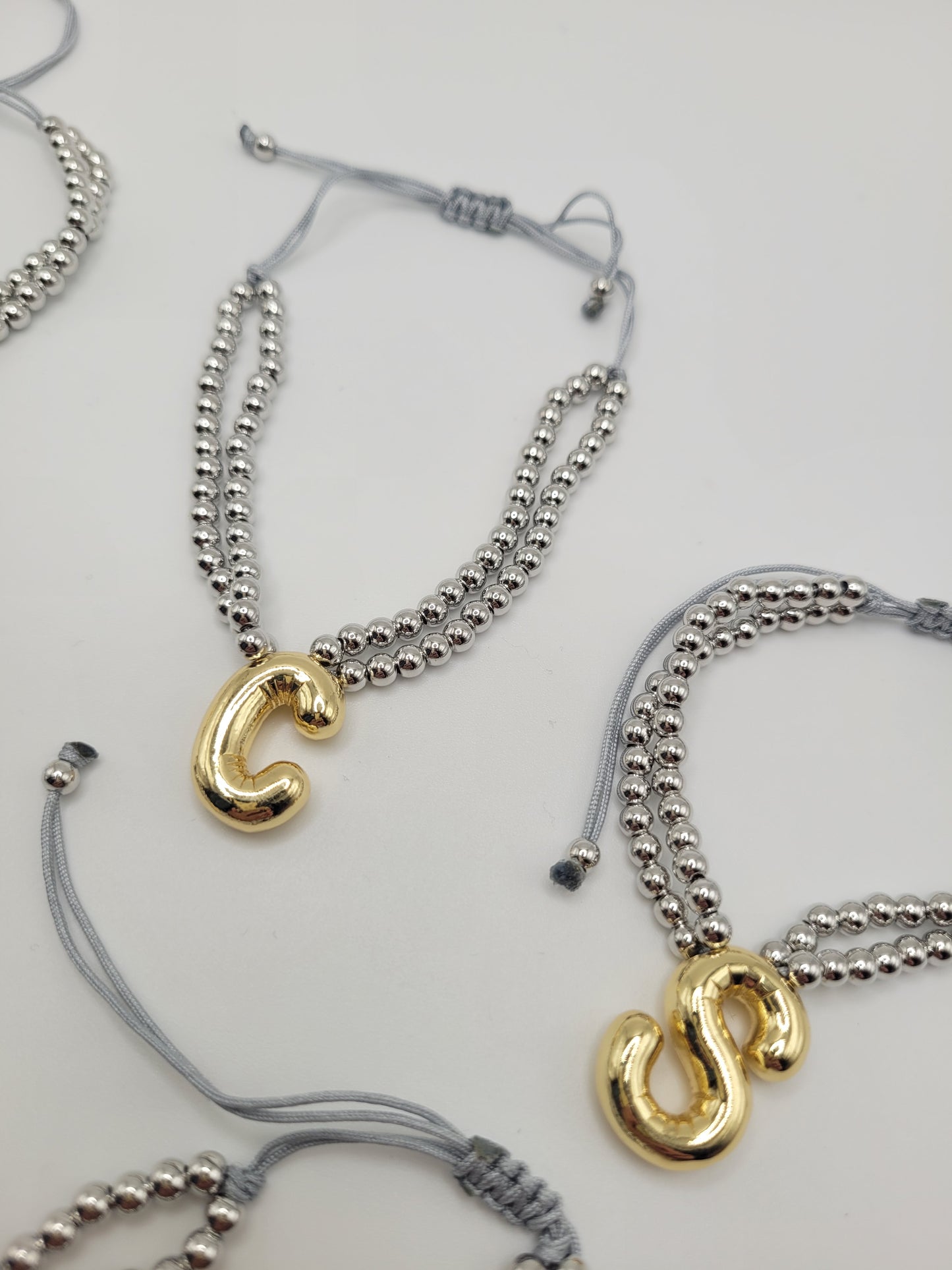 Pulseras letras