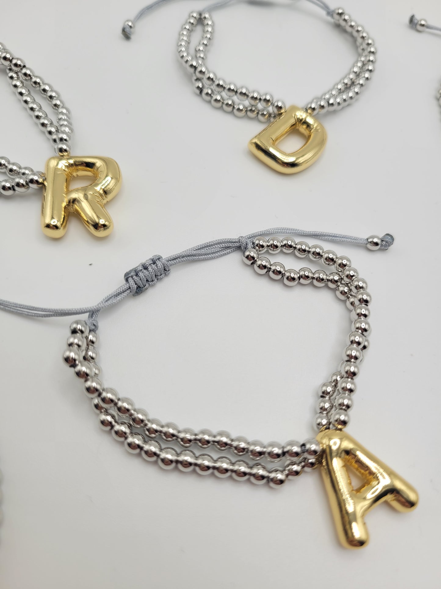 Pulseras letras