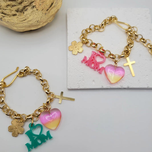 Pulsera I love mom