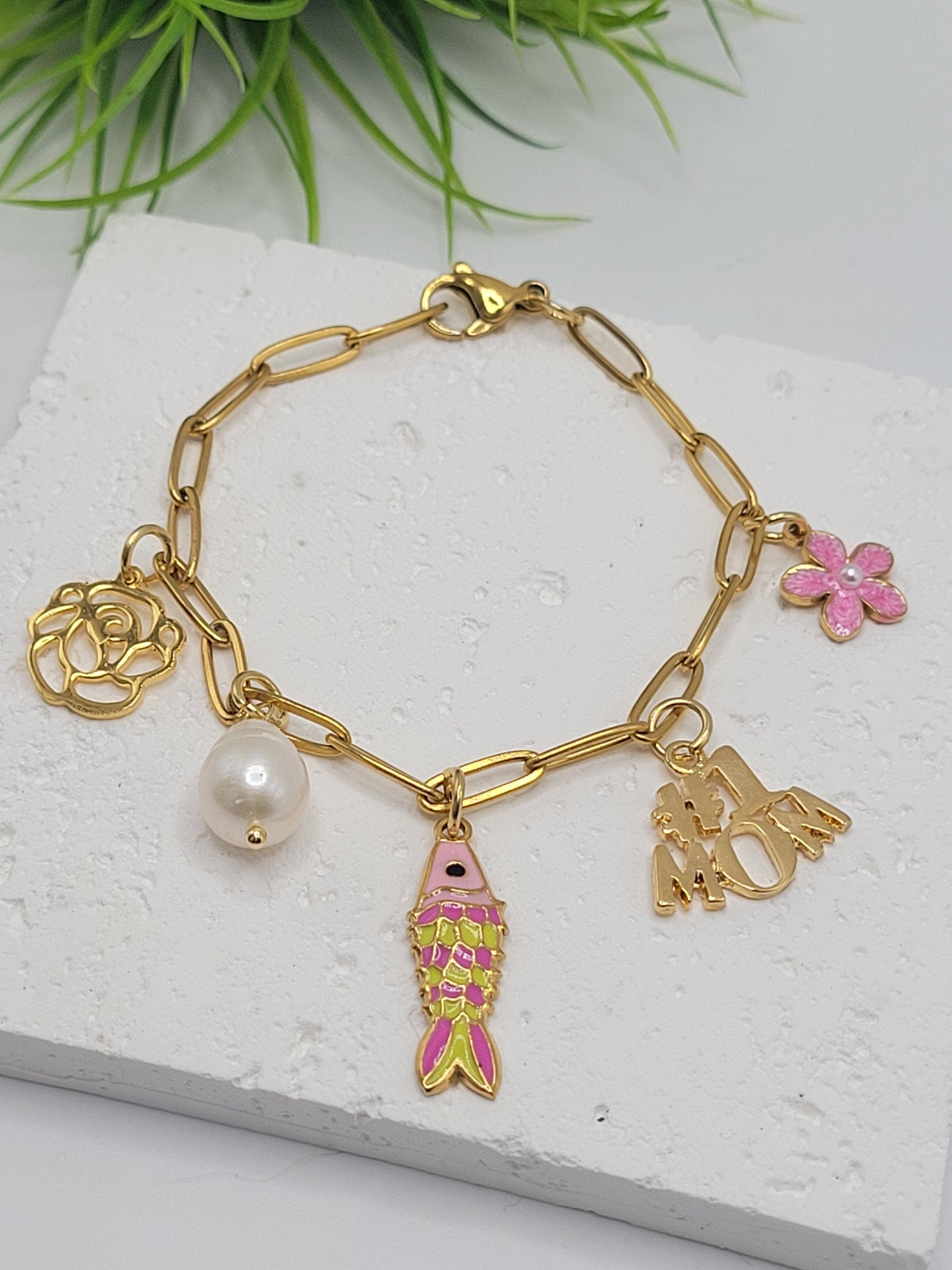 Pulseras charms multi