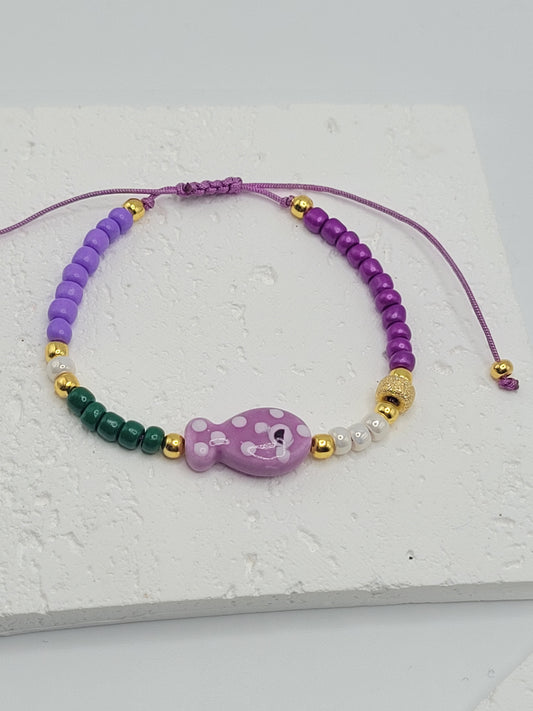 Pulseras hilo pecesitos