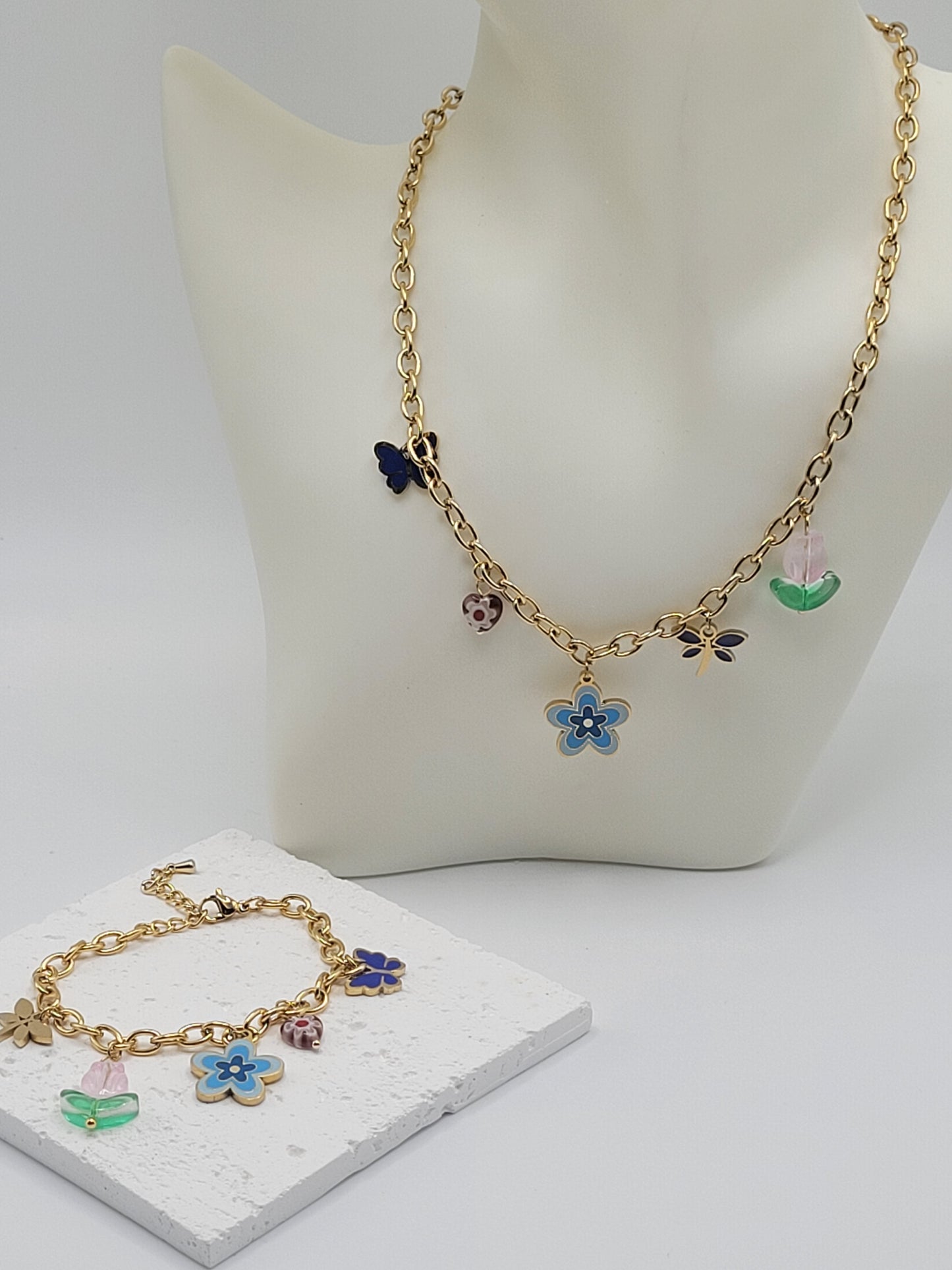 Set cadena y pulsera NR78