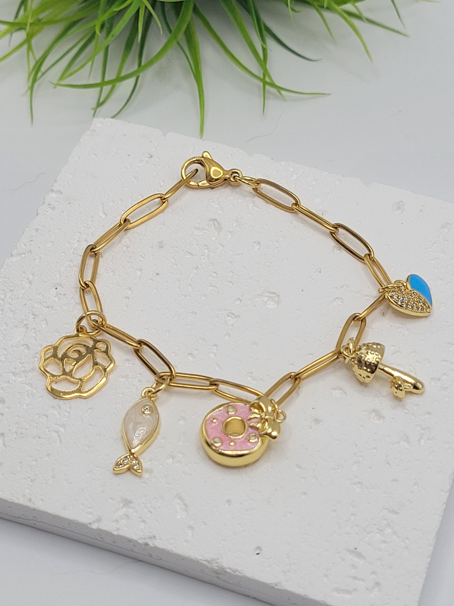 Pulseras charms multi