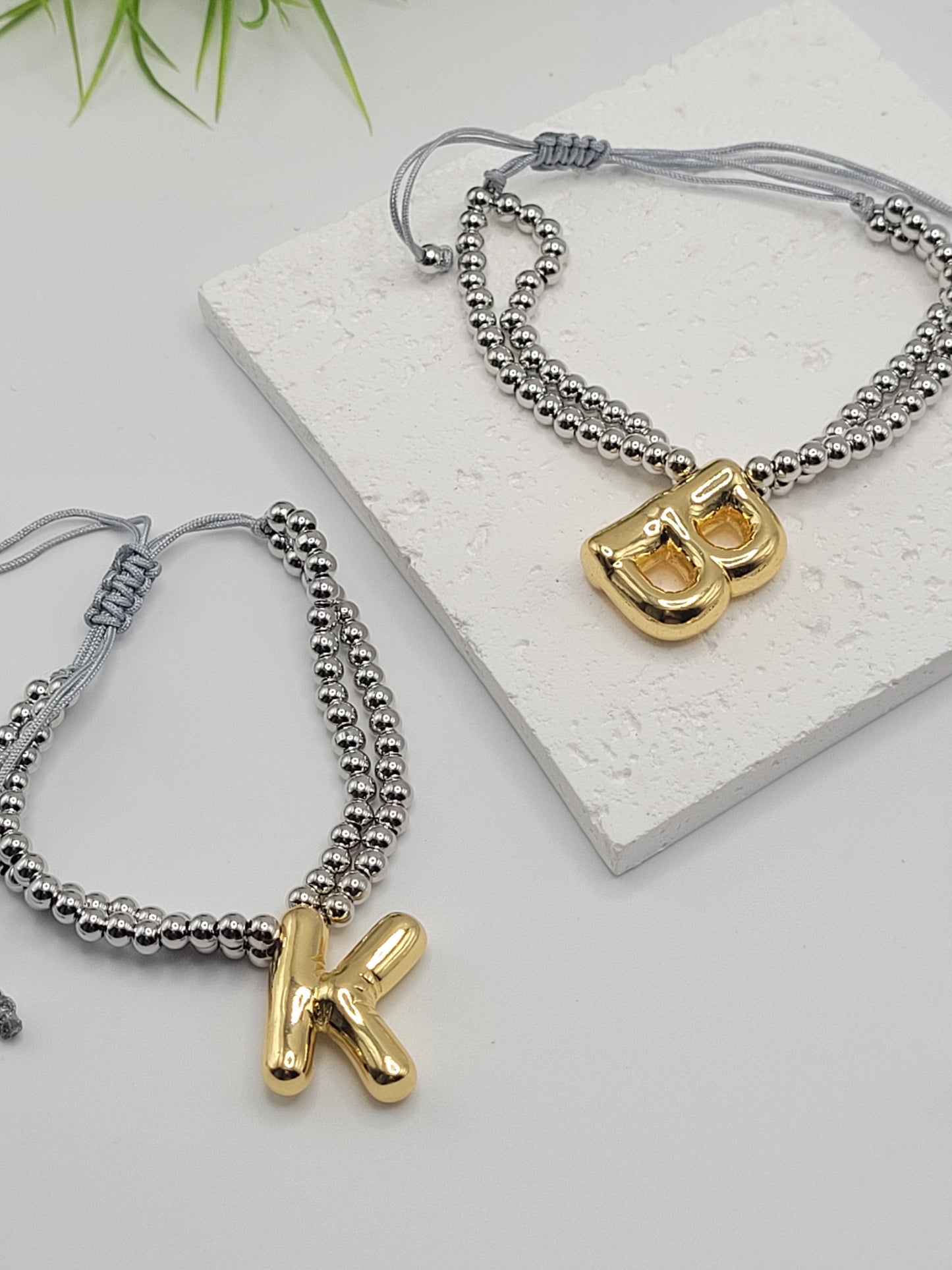 Pulseras letras