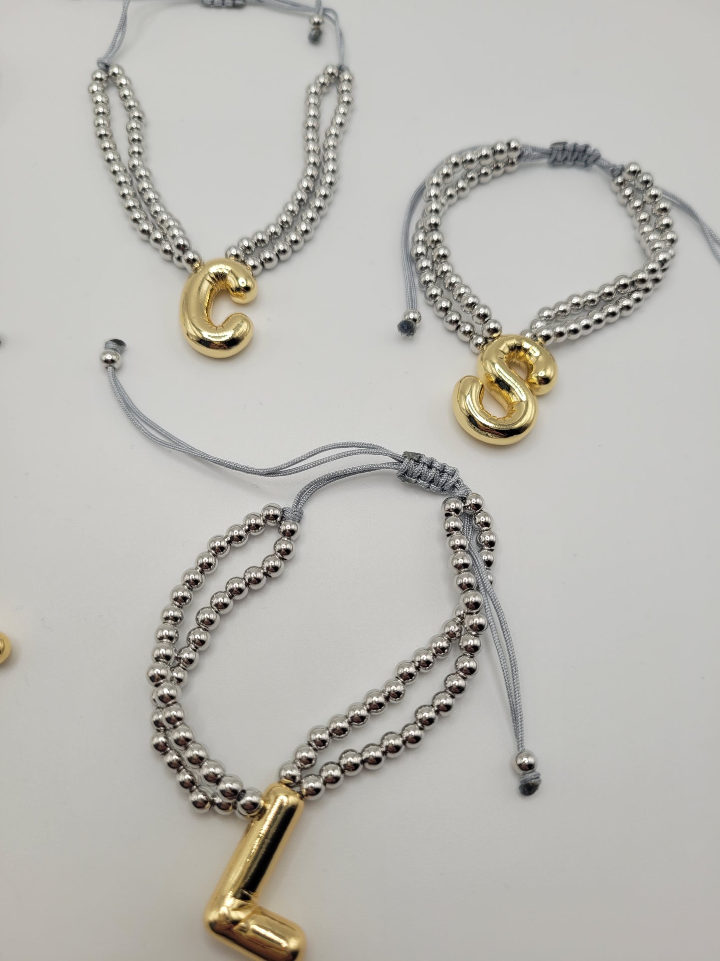 Pulseras letras